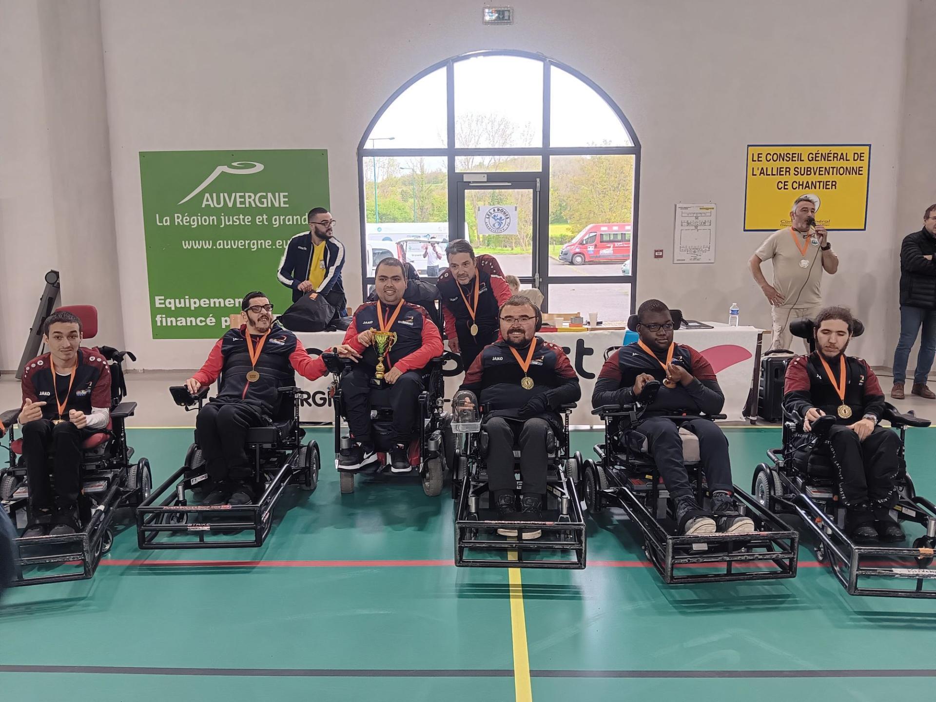 L'équipe championne